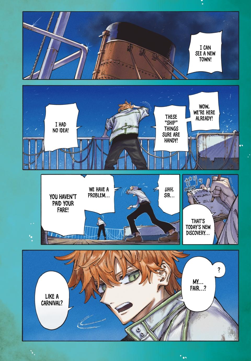 Galaxias Manga Chapter 1 page 1 - Hello World!!