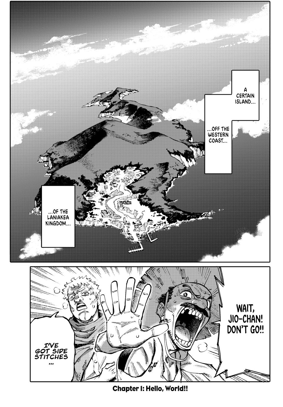 Galaxias Manga Chapter 1 page 3 - Hello World!!