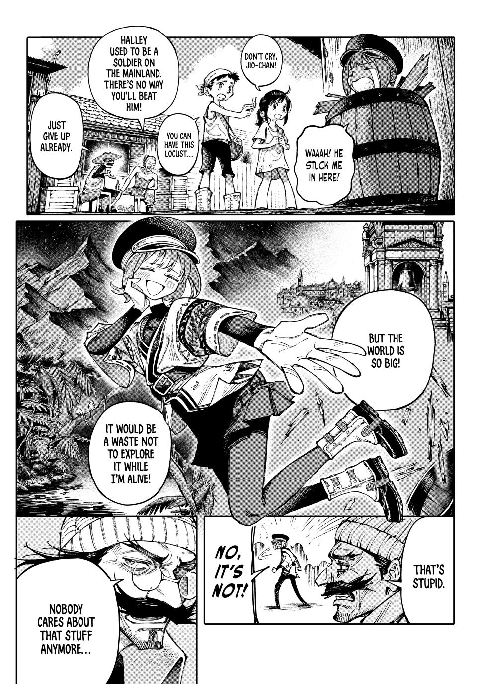 Galaxias Manga Chapter 1 page 7 - Hello World!!