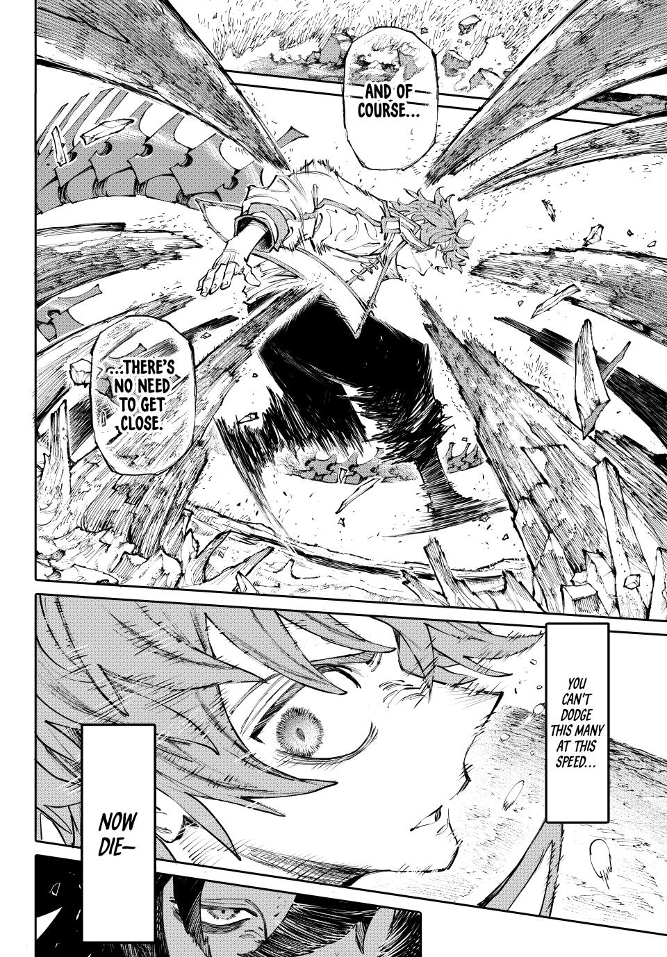 Galaxias Manga Chapter 10 page 14 - Neraid vs. Chalk!!