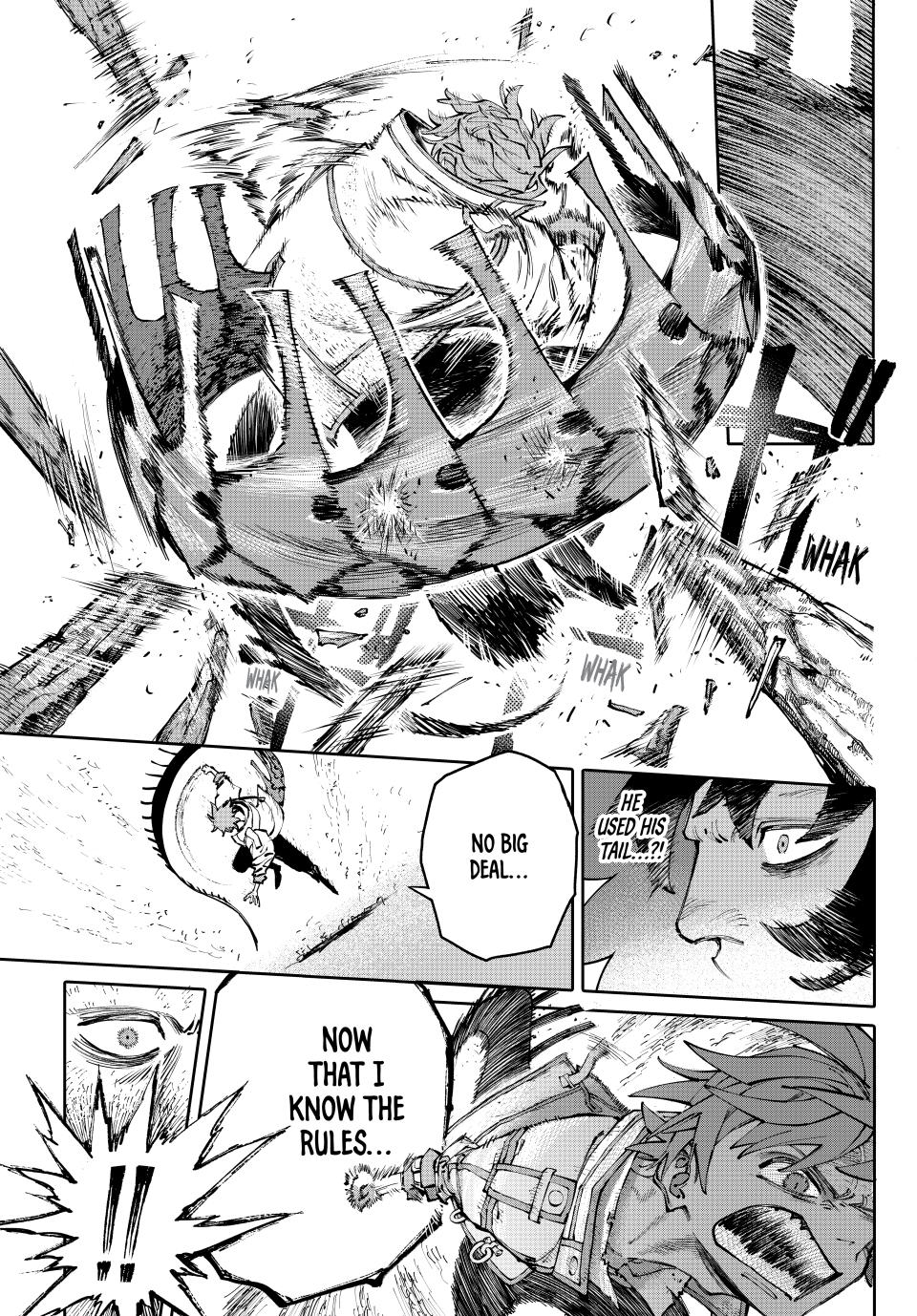 Galaxias Manga Chapter 10 page 15 - Neraid vs. Chalk!!