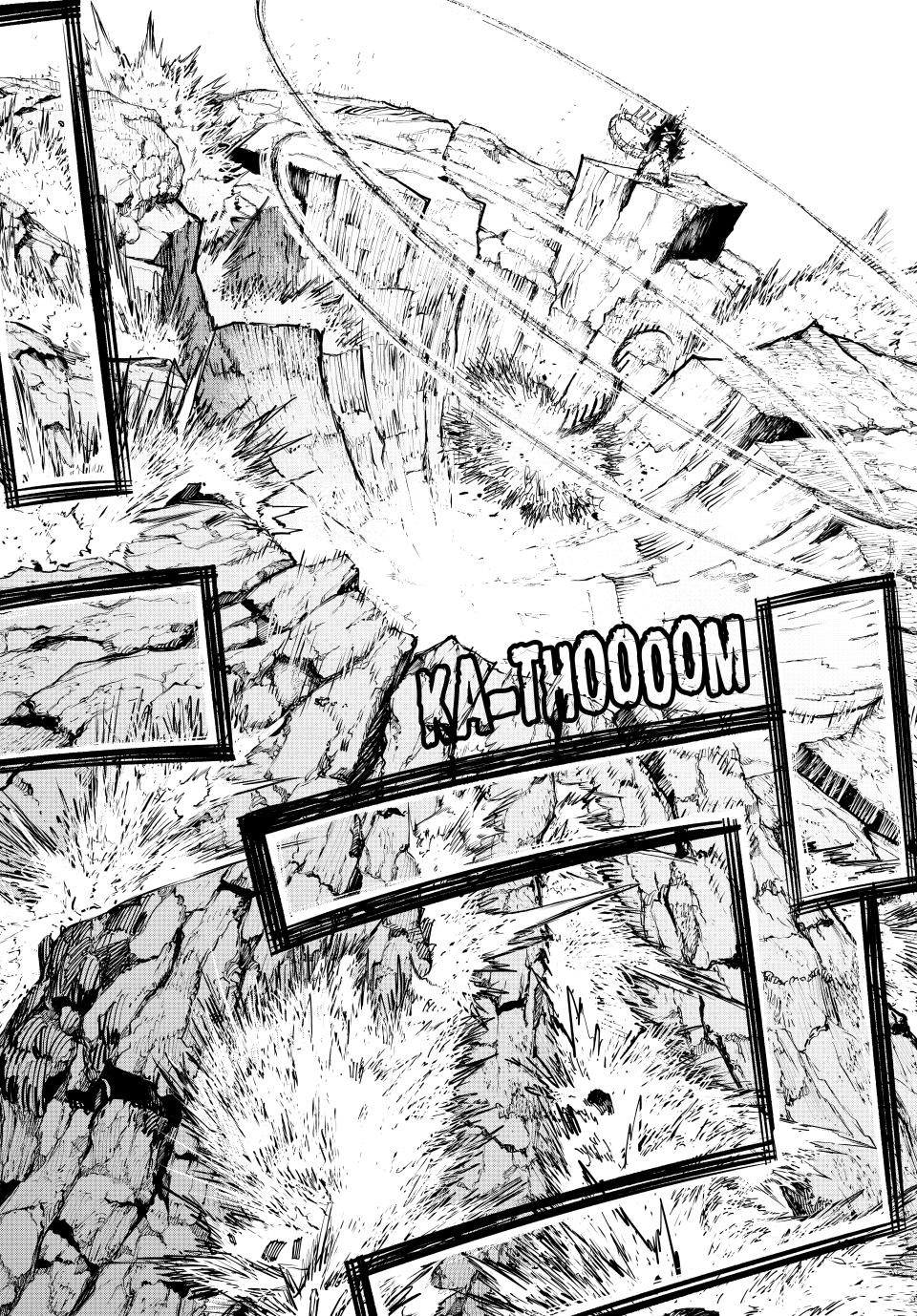 Galaxias Manga Chapter 10 page 16 - Neraid vs. Chalk!!