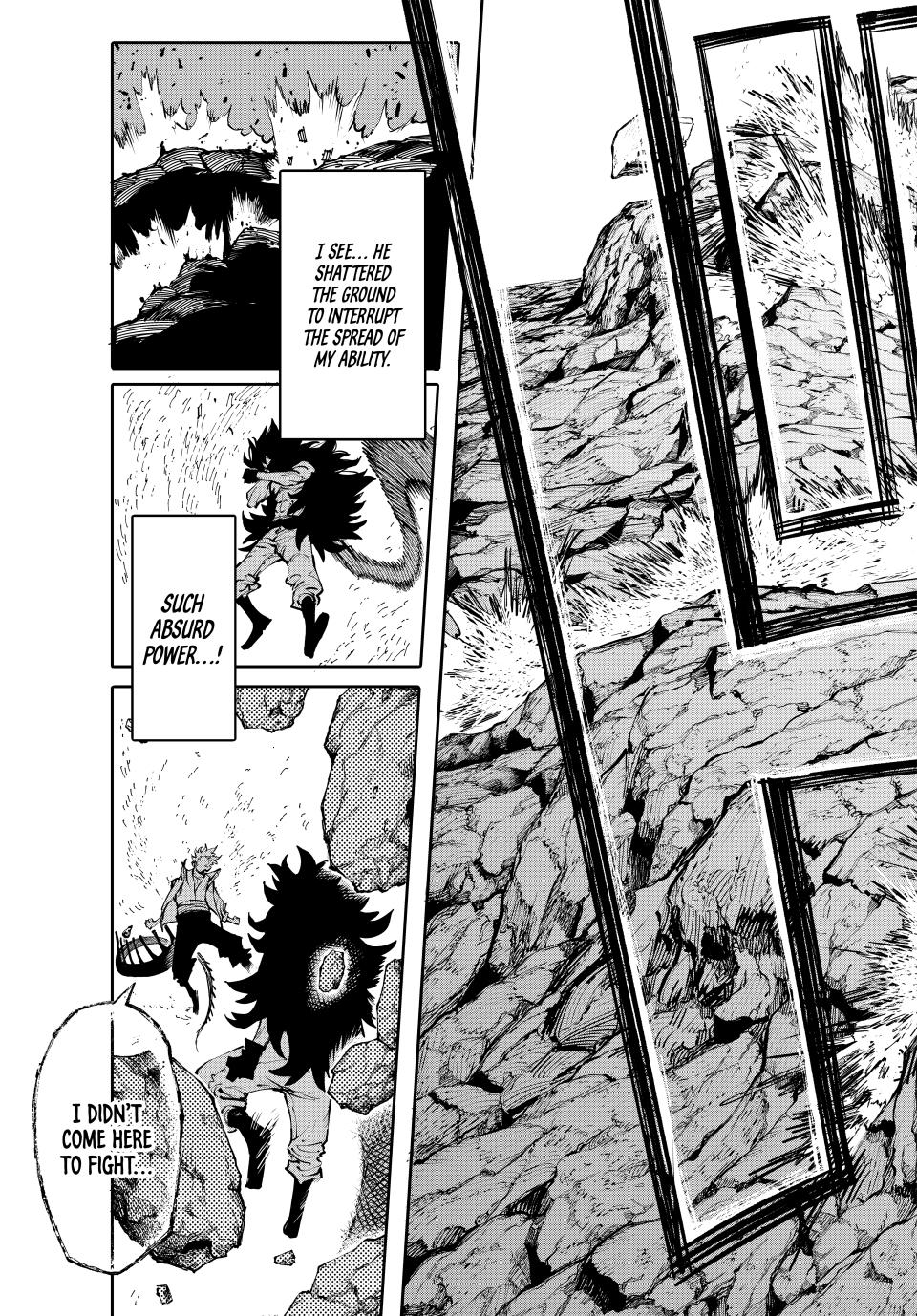 Galaxias Manga Chapter 10 page 17 - Neraid vs. Chalk!!