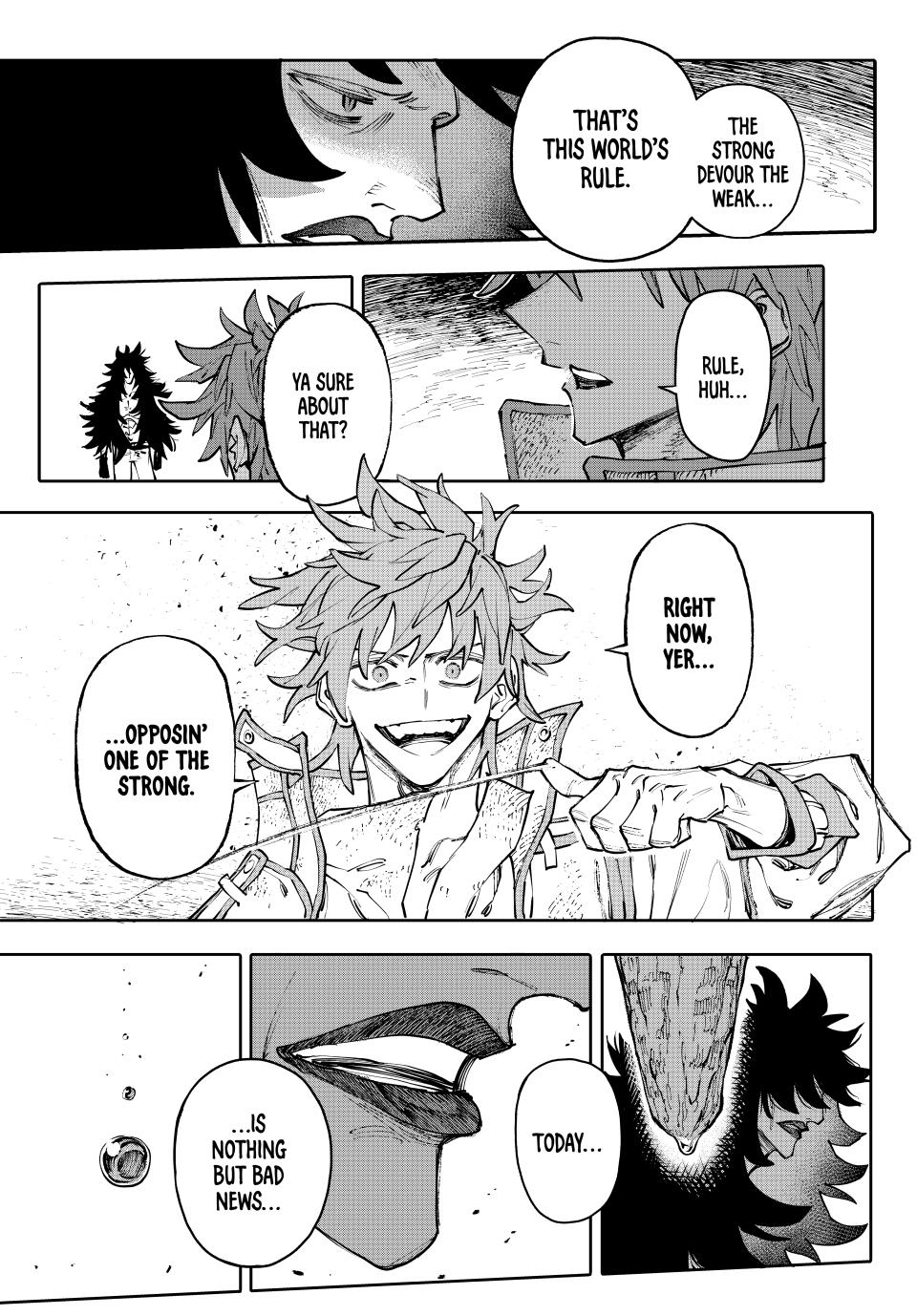 Galaxias Manga Chapter 10 page 9 - Neraid vs. Chalk!!