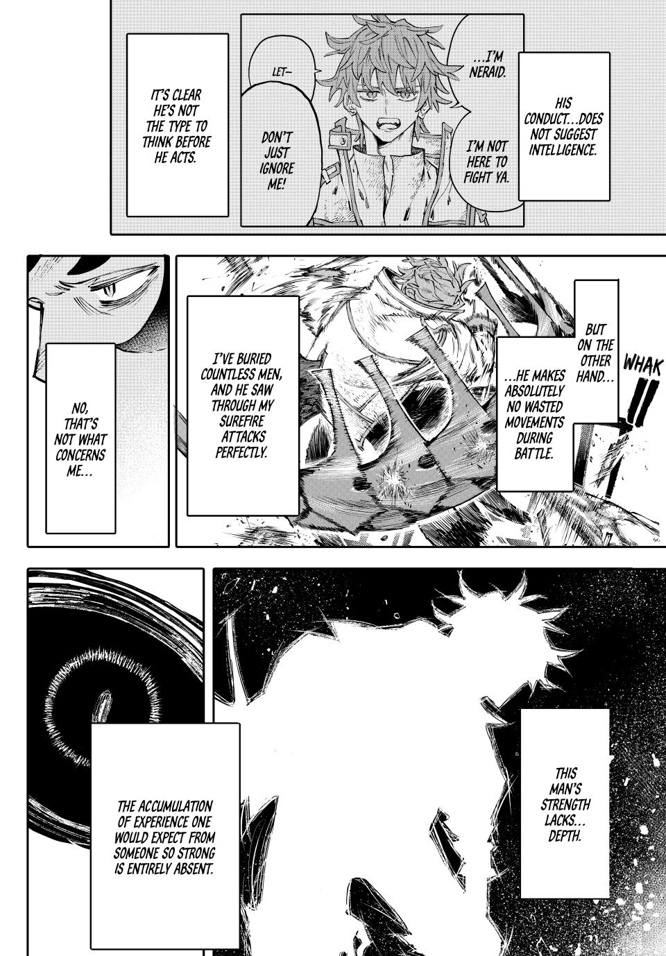 Galaxias Manga Chapter 11 page 4 - Neraid Vs. Chalk!! Part 2