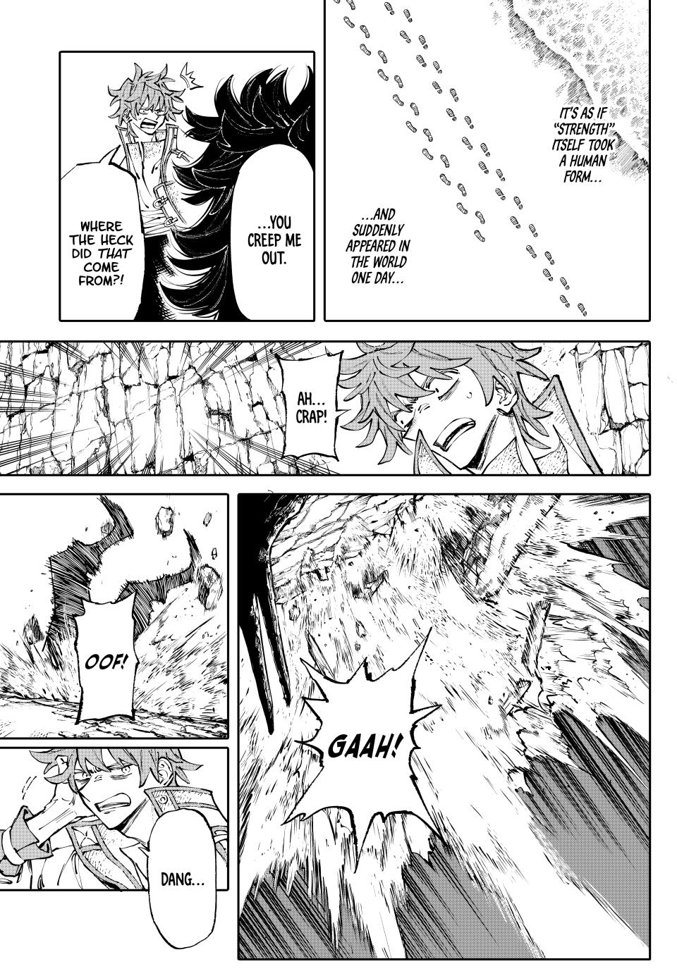 Galaxias Manga Chapter 11 page 5 - Neraid Vs. Chalk!! Part 2