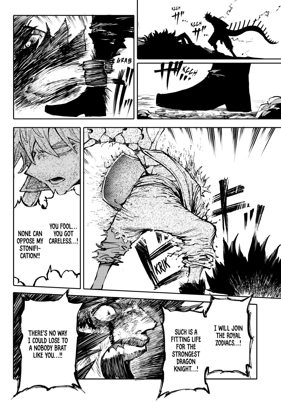 Galaxias Manga Chapter 12 page 12 - Neraid vs. Chalk!! Part 3