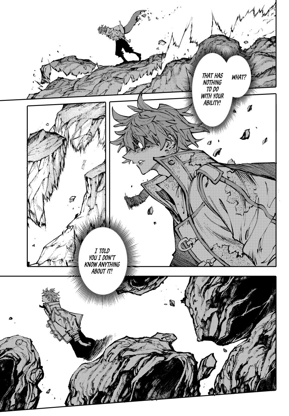 Galaxias Manga Chapter 12 page 17 - Neraid vs. Chalk!! Part 3