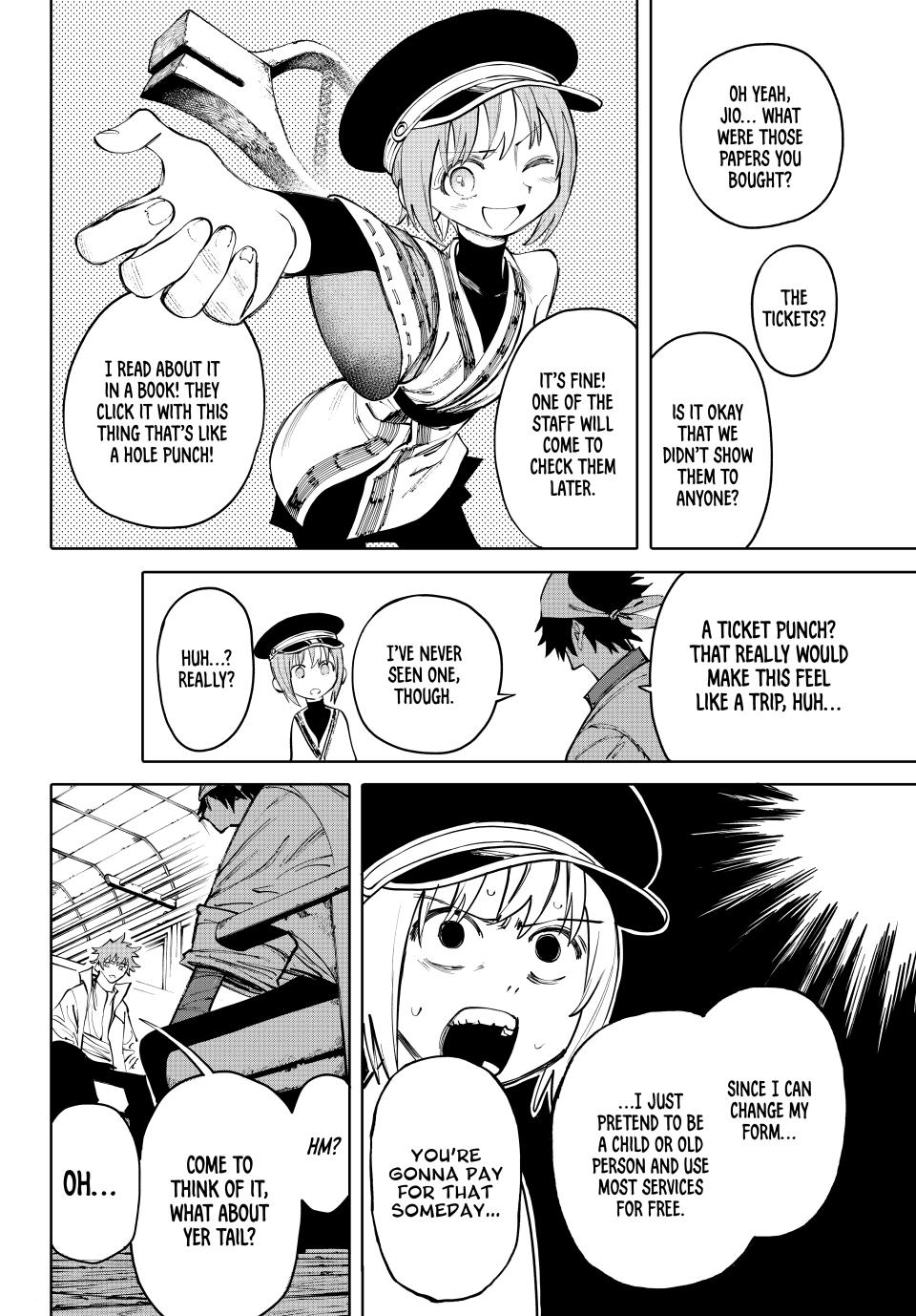 Galaxias Manga Chapter 14 page 10 - Setting Out and Onward