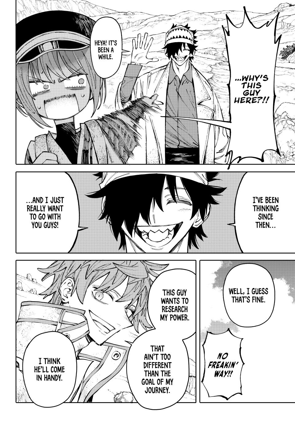 Galaxias Manga Chapter 14 page 2 - Setting Out and Onward