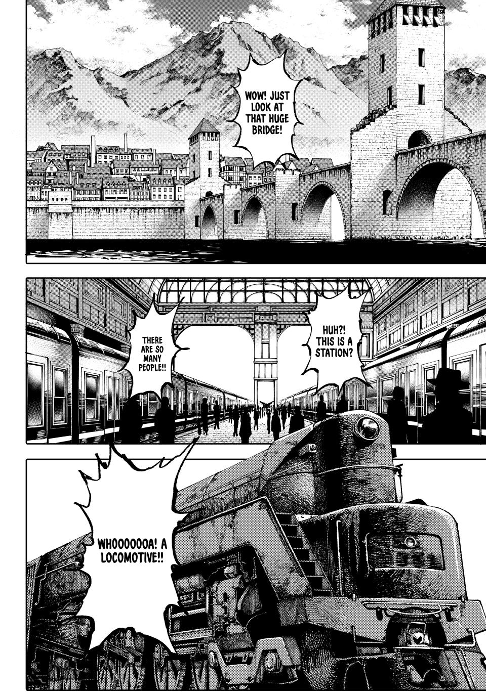 Galaxias Manga Chapter 14 page 4 - Setting Out and Onward