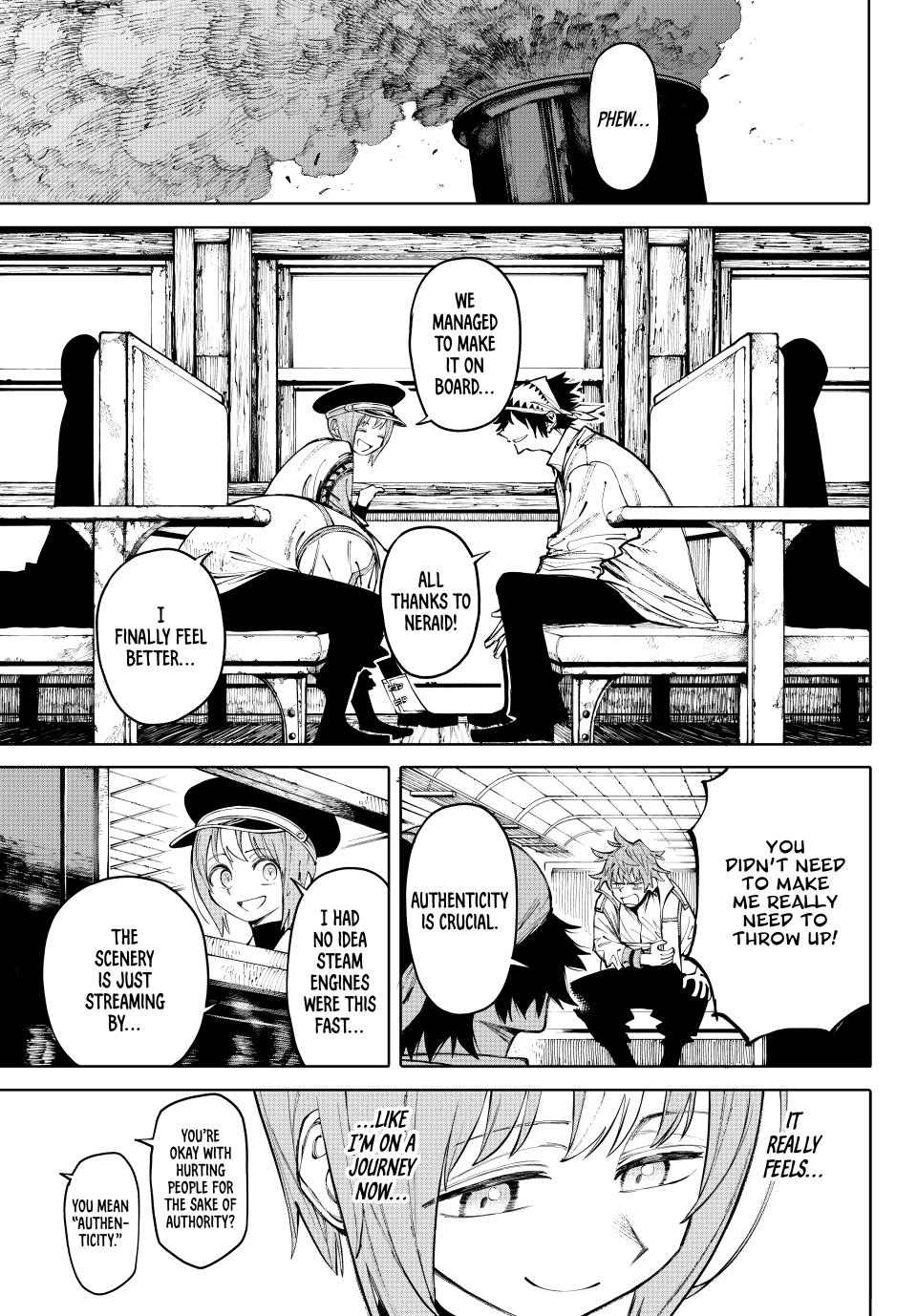 Galaxias Manga Chapter 14 page 9 - Setting Out and Onward