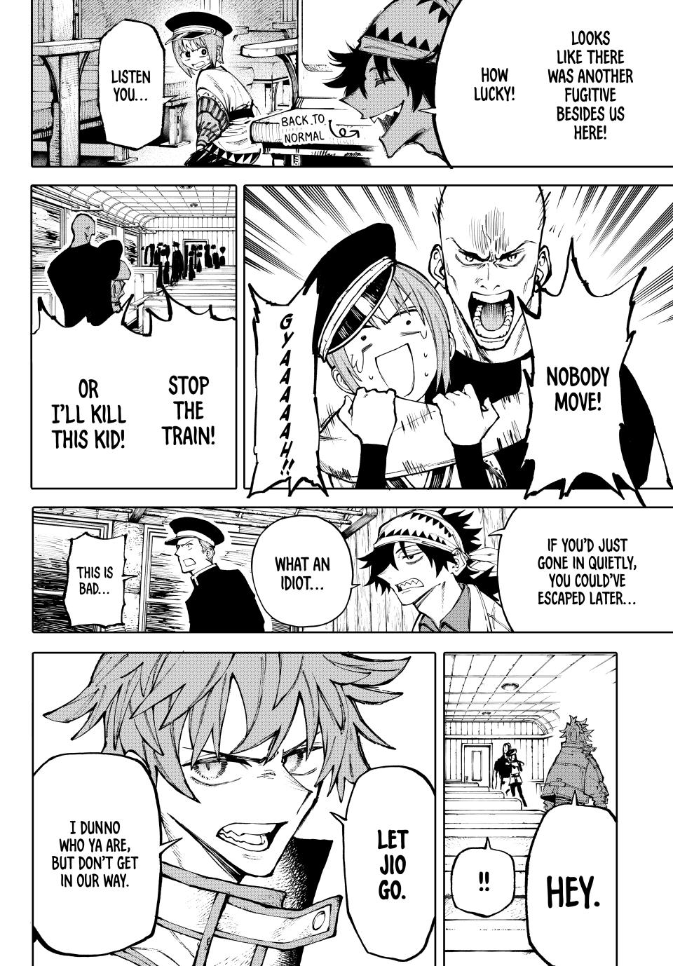 Galaxias Manga Chapter 15 page 6 - Setting Out and Onward Part 2