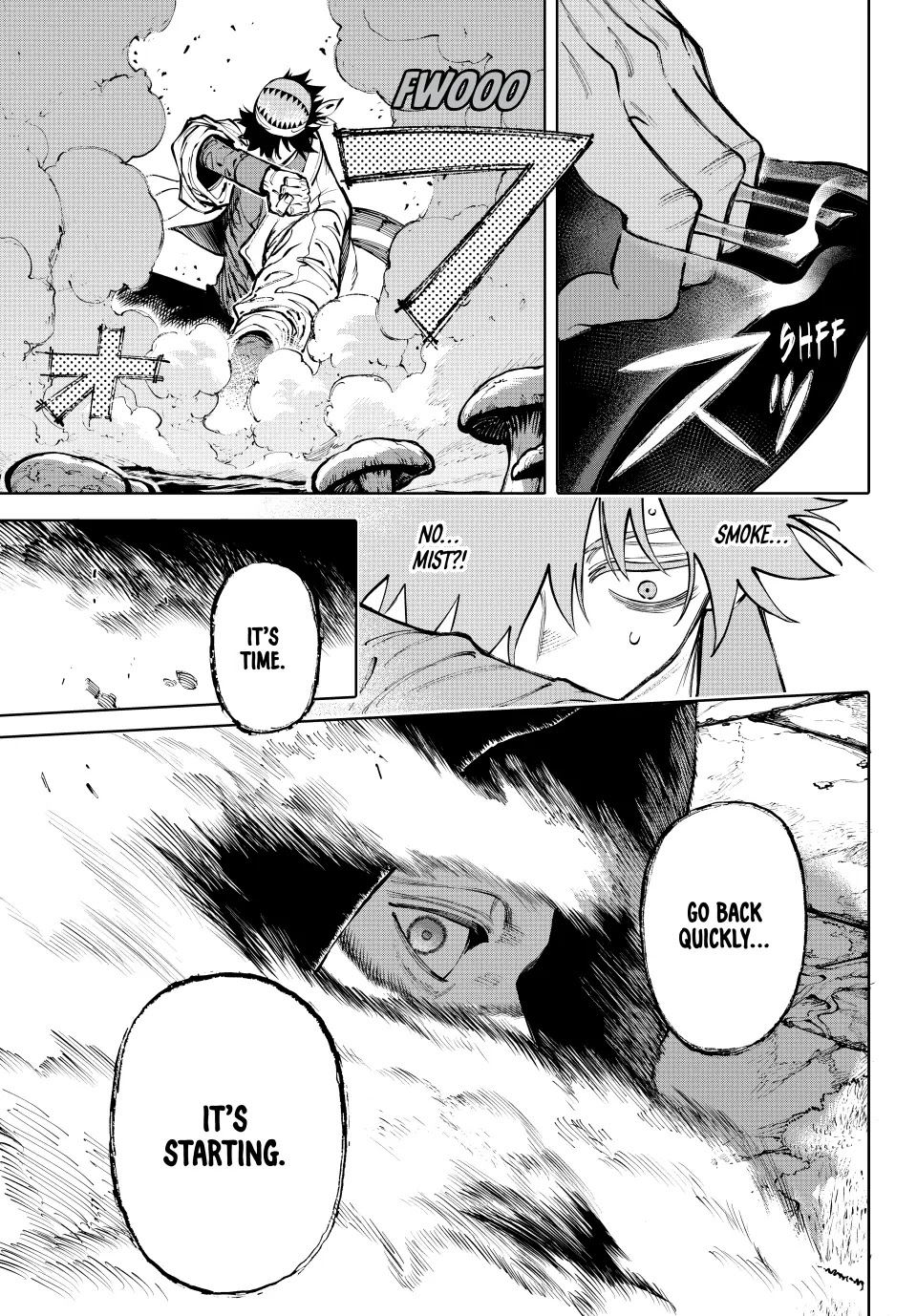 Galaxias Manga Chapter 19 page 11 - Fire Cover