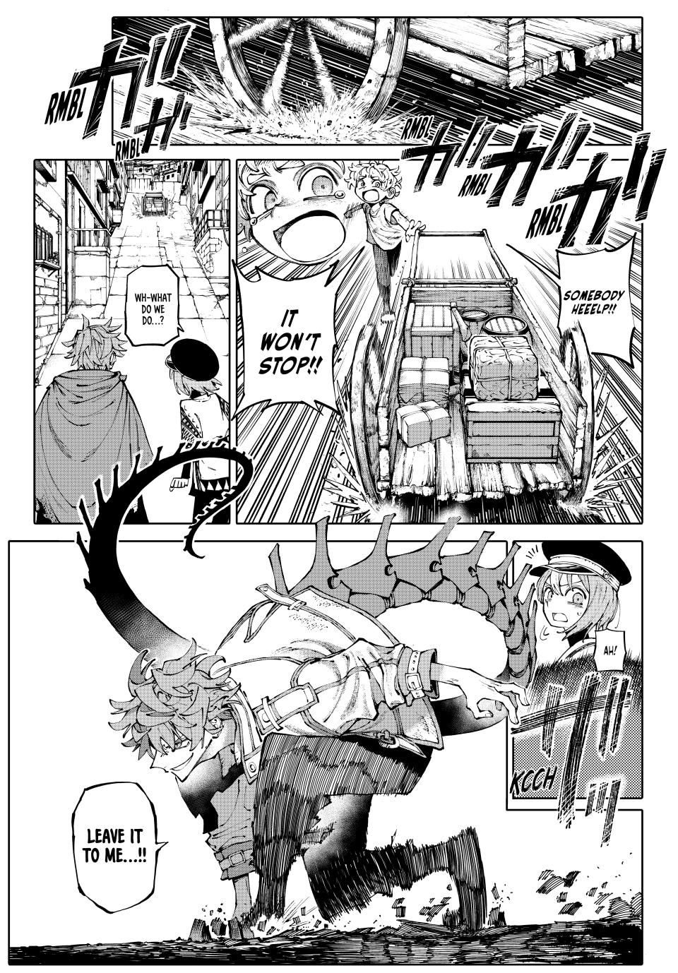 Galaxias Manga Chapter 2 page 10 - The Wagoner Town