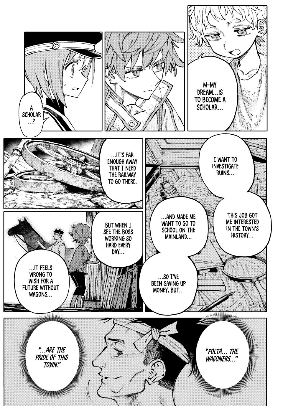 Galaxias Manga Chapter 2 page 22 - The Wagoner Town