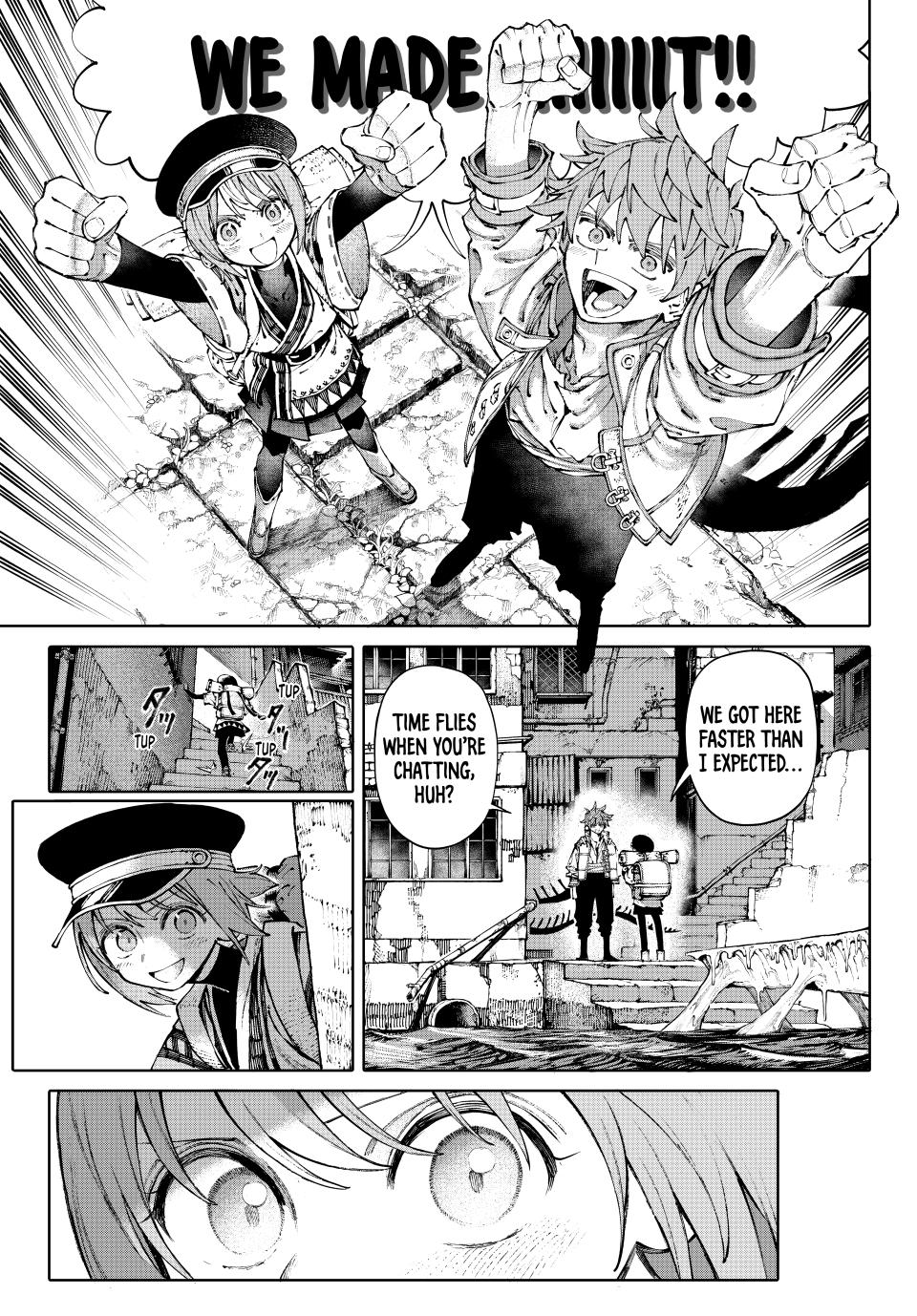 Galaxias Manga Chapter 2 page 3 - The Wagoner Town