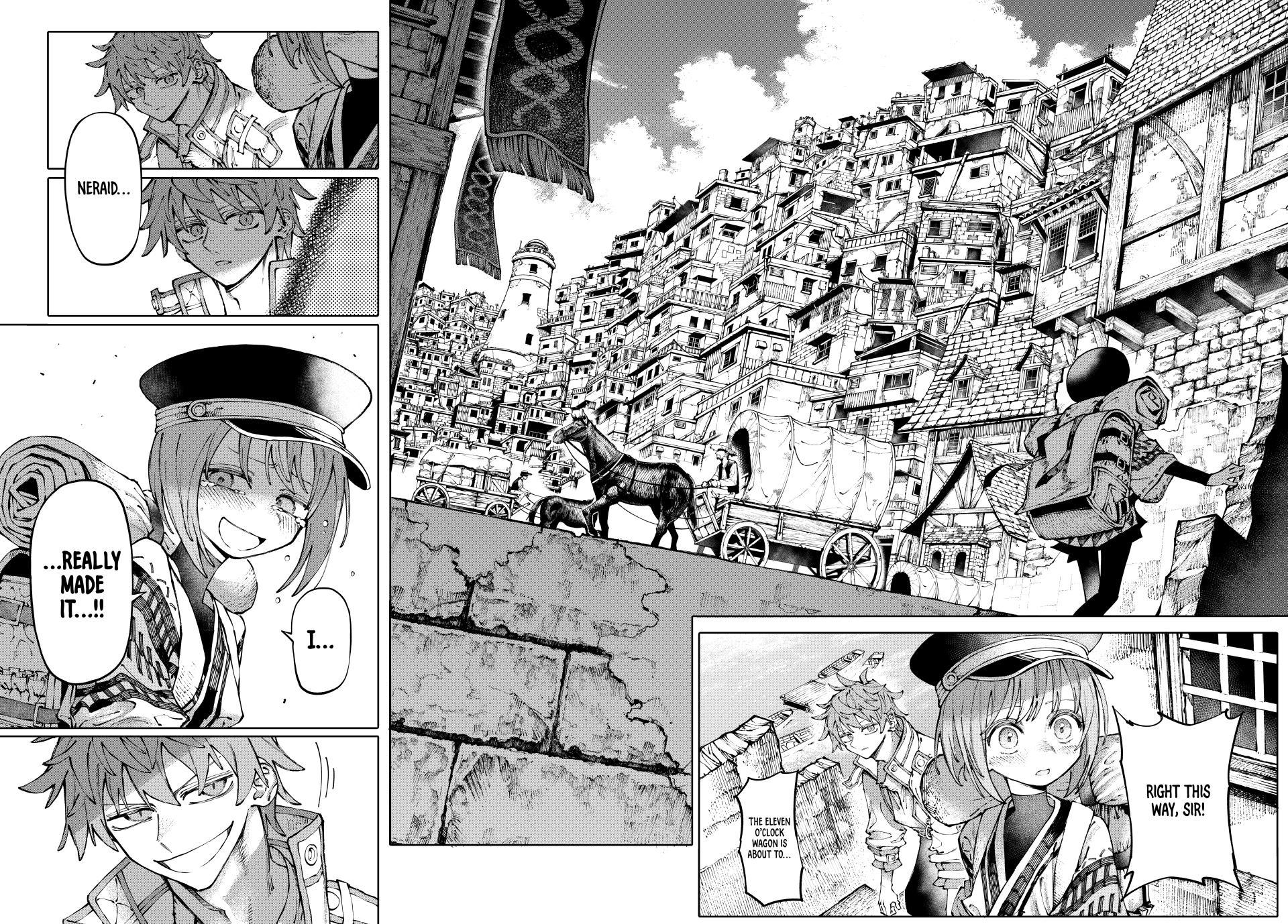 Galaxias Manga Chapter 2 page 4 - The Wagoner Town