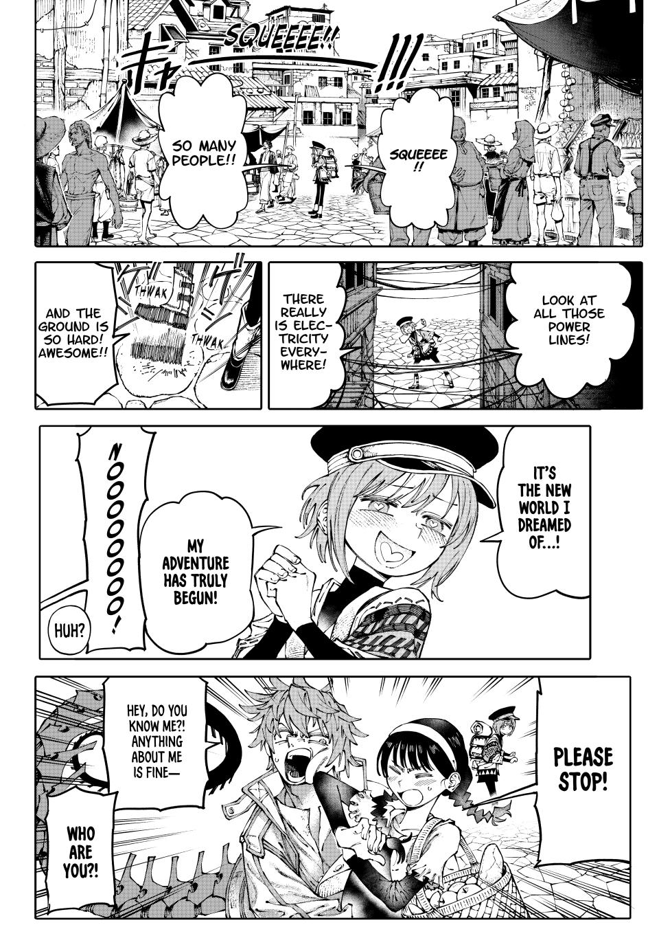 Galaxias Manga Chapter 2 page 5 - The Wagoner Town