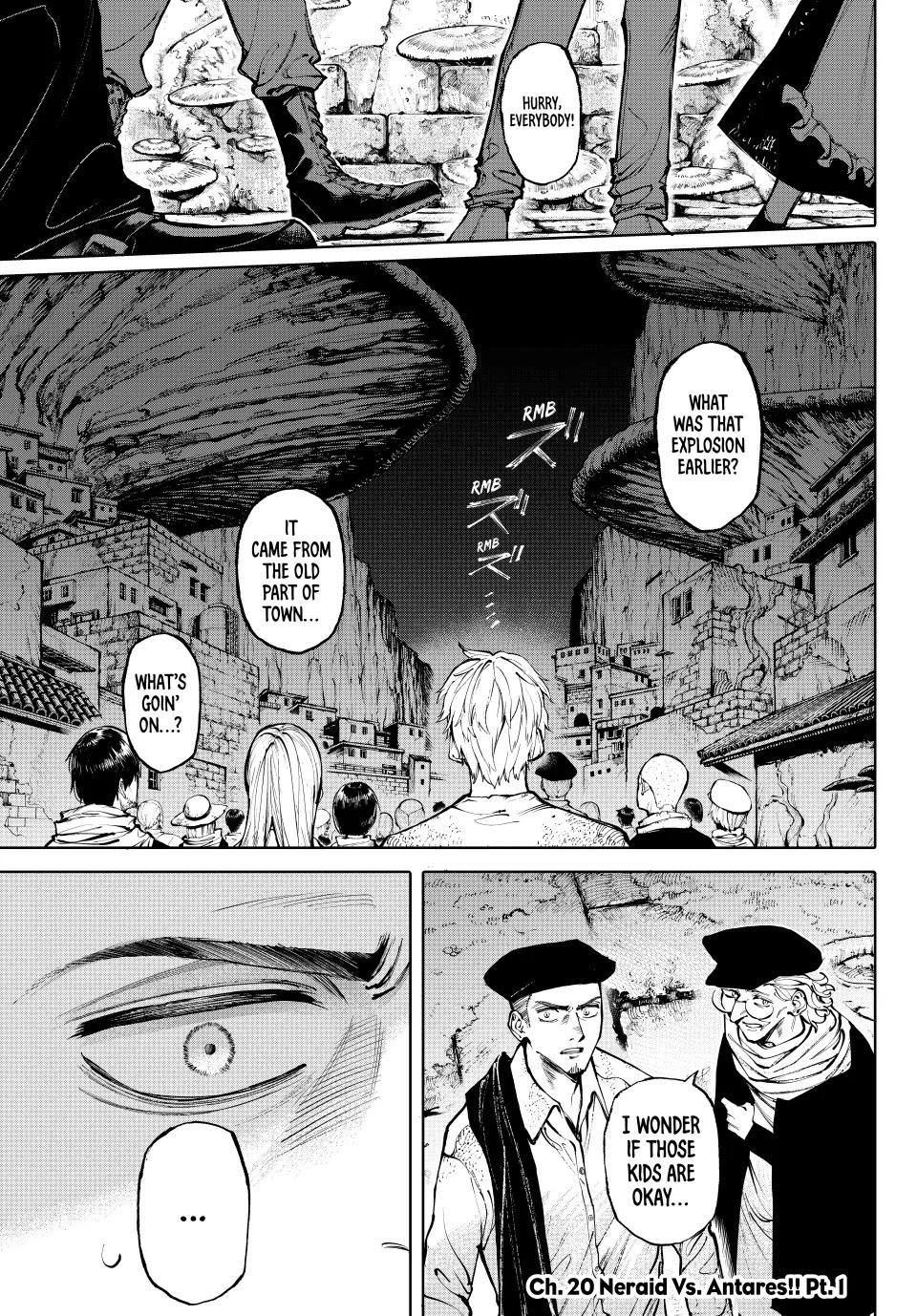 Galaxias Manga Chapter 20 page 1 - Neraid vs. Antares!! Part 1