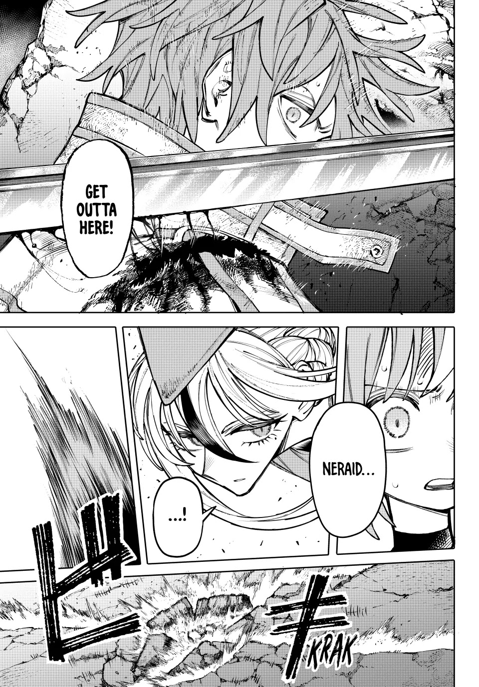 Galaxias Manga Chapter 20 page 10 - Neraid vs. Antares!! Part 1