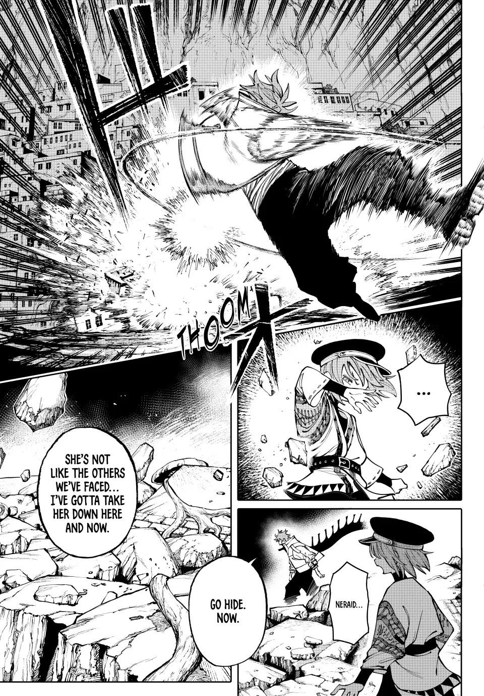 Galaxias Manga Chapter 20 page 12 - Neraid vs. Antares!! Part 1