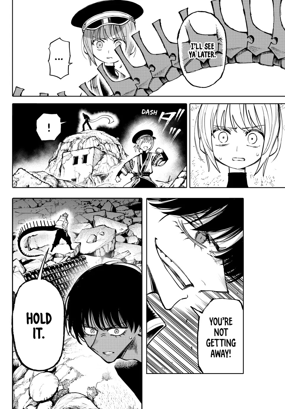 Galaxias Manga Chapter 20 page 13 - Neraid vs. Antares!! Part 1