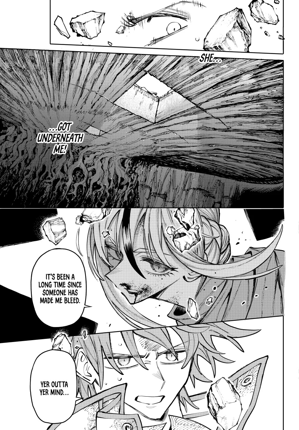 Galaxias Manga Chapter 20 page 16 - Neraid vs. Antares!! Part 1