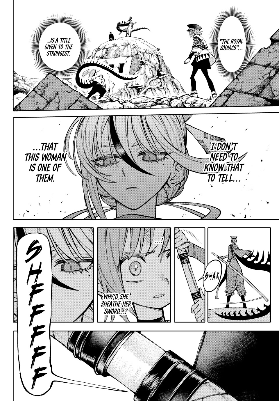 Galaxias Manga Chapter 20 page 3 - Neraid vs. Antares!! Part 1