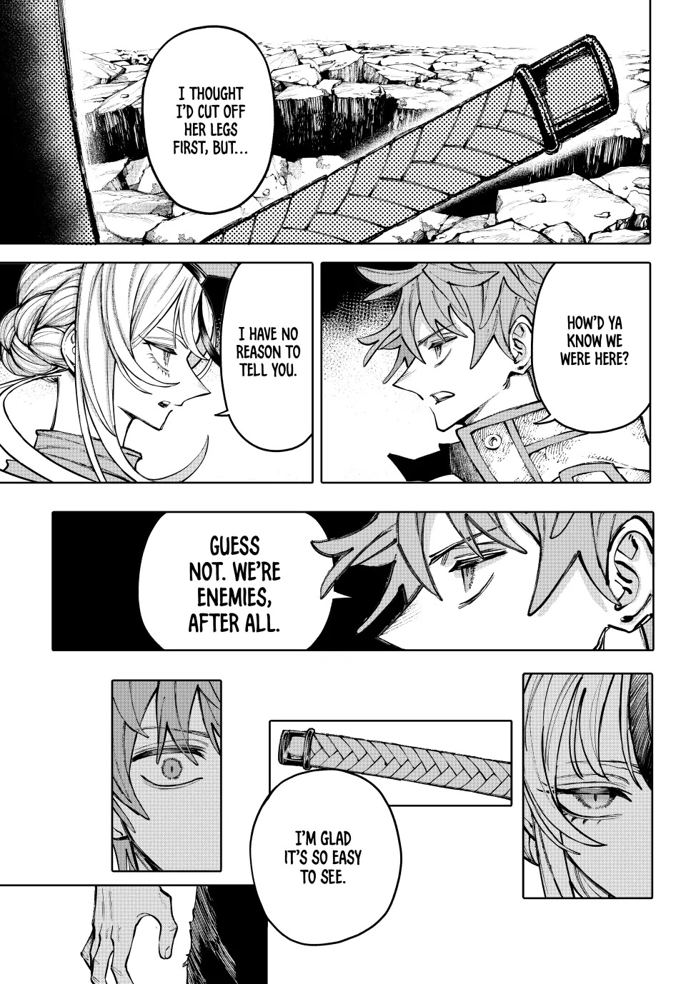 Galaxias Manga Chapter 20 page 8 - Neraid vs. Antares!! Part 1