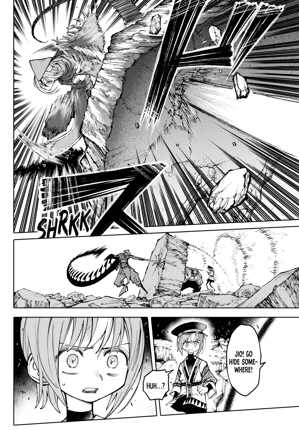 Galaxias Manga Chapter 20 page 9 - Neraid vs. Antares!! Part 1