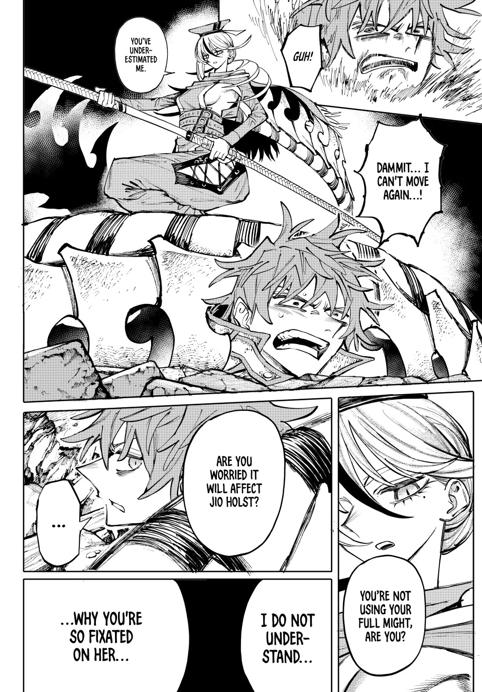 Galaxias Manga Chapter 22 page 11 - Correct Choice