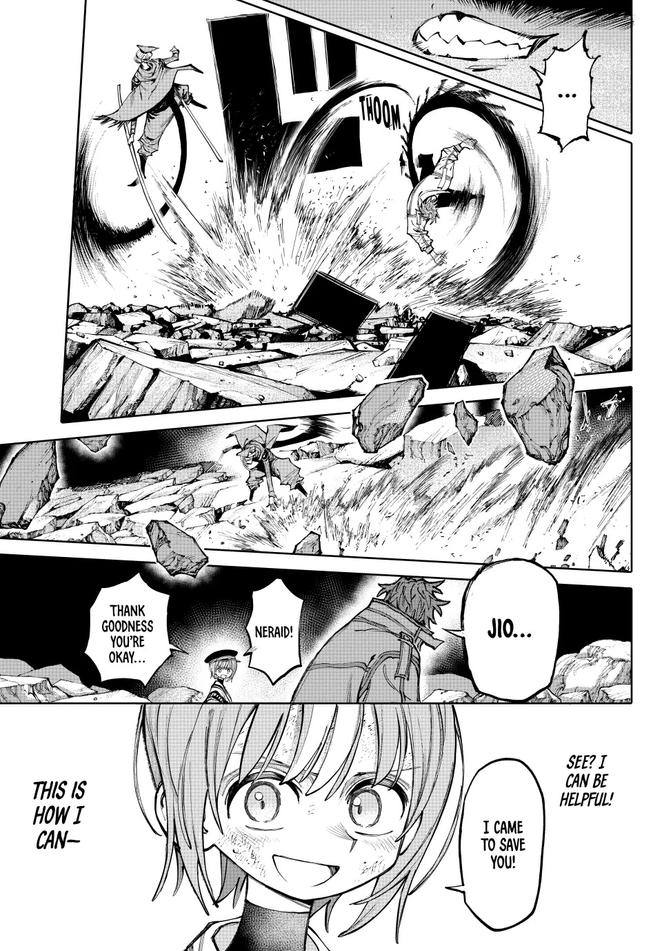 Galaxias Manga Chapter 22 page 14 - Correct Choice