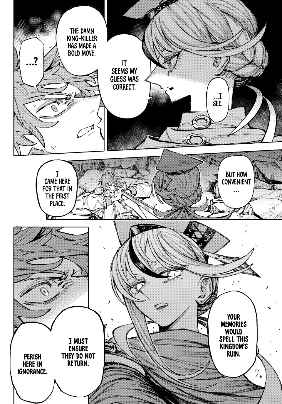 Galaxias Manga Chapter 22 page 2 - Correct Choice