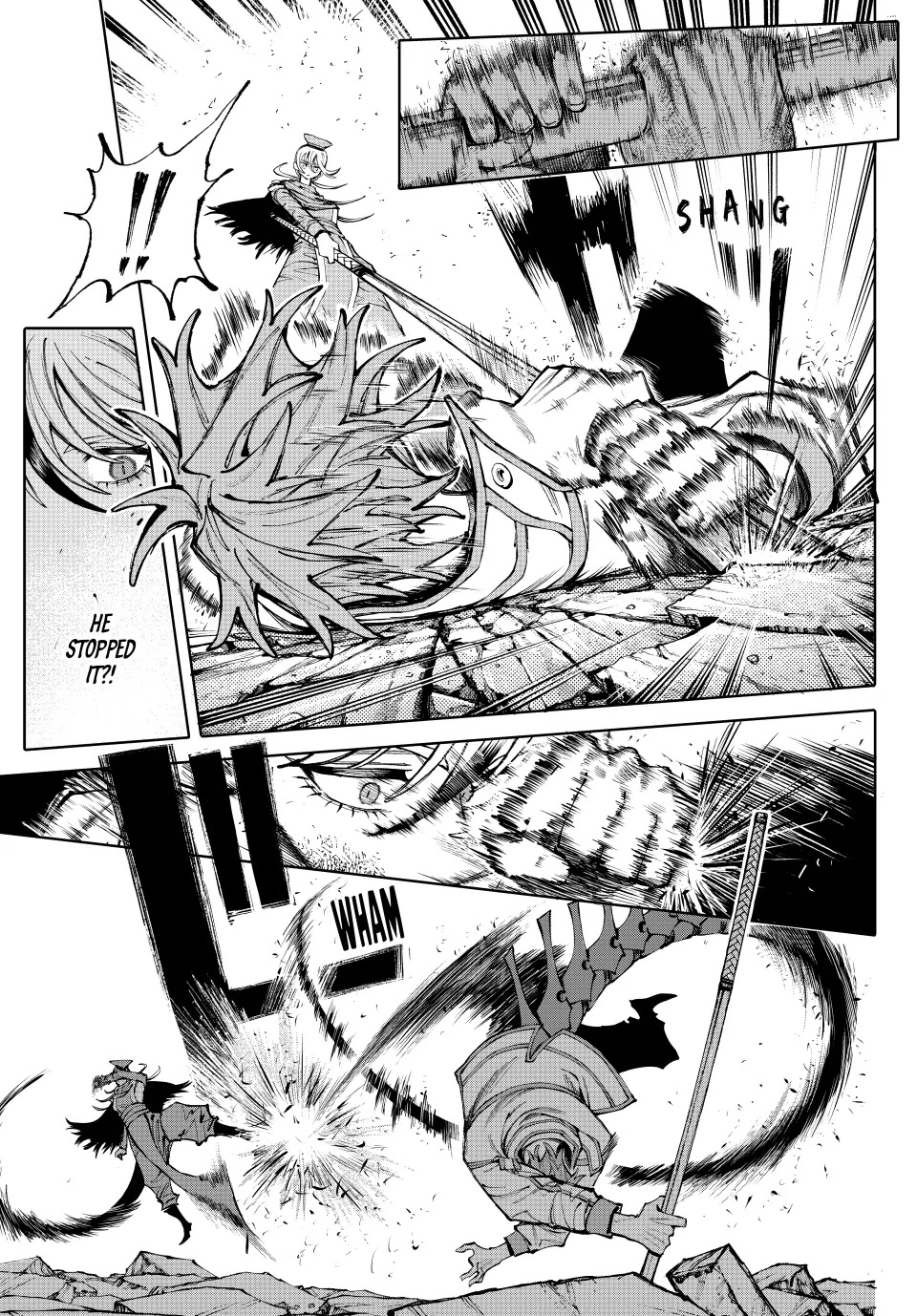 Galaxias Manga Chapter 22 page 3 - Correct Choice