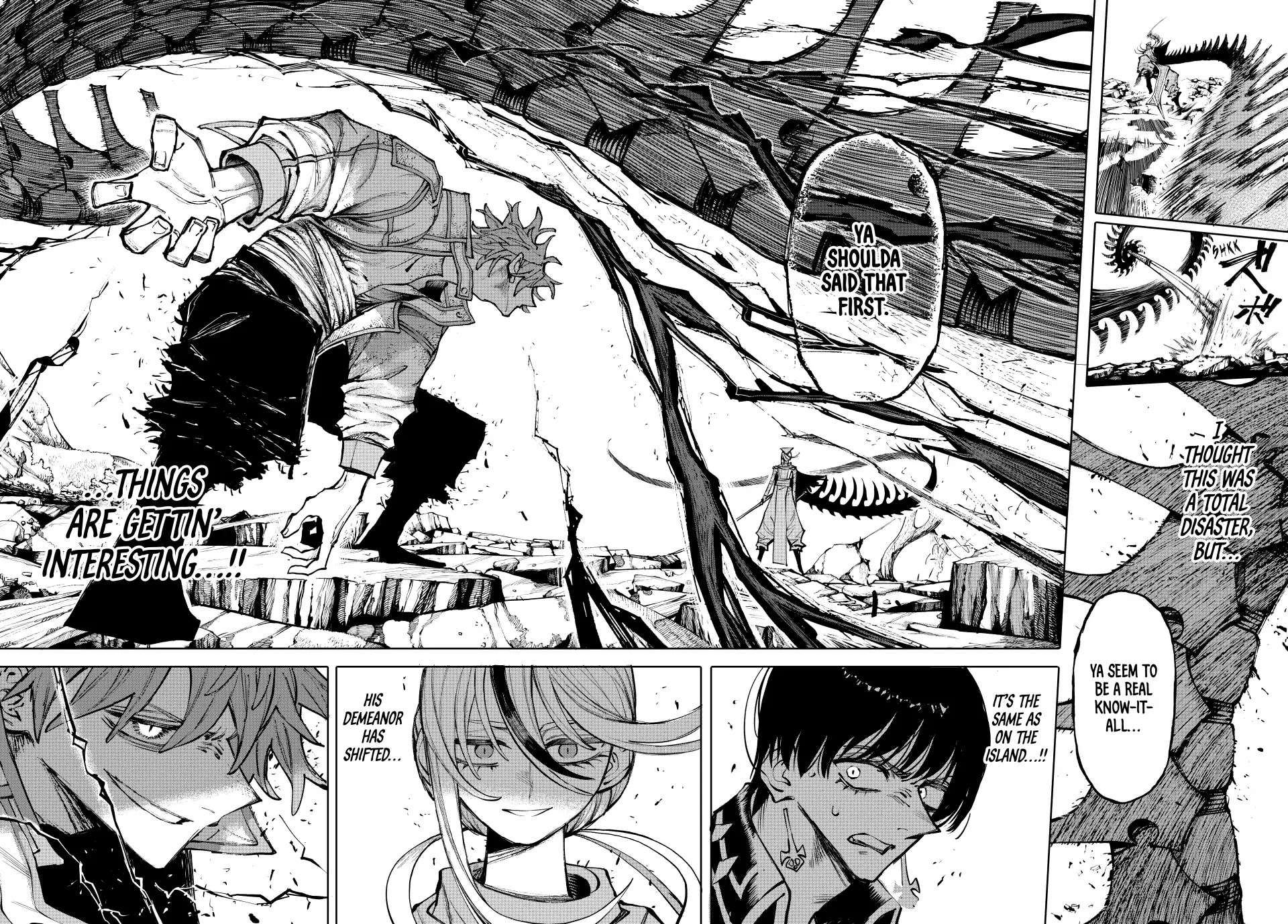 Galaxias Manga Chapter 22 page 4 - Correct Choice