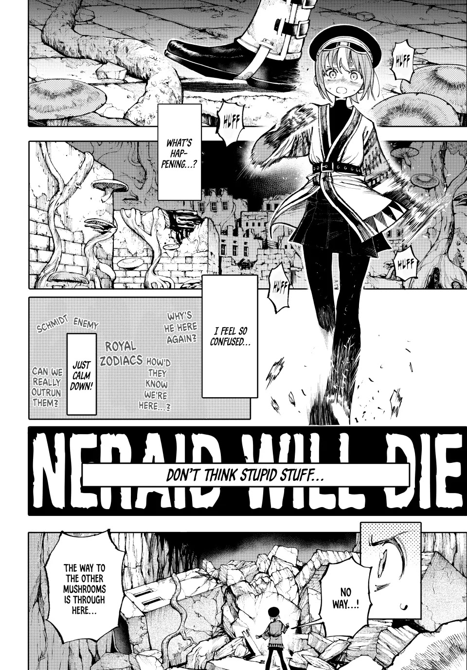 Galaxias Manga Chapter 22 page 5 - Correct Choice