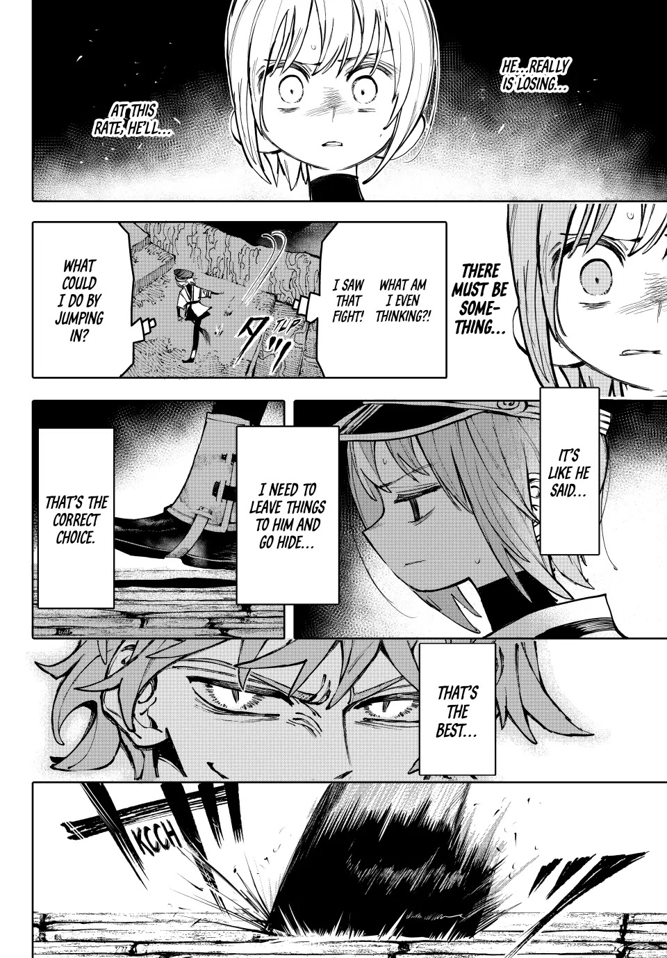 Galaxias Manga Chapter 22 page 9 - Correct Choice