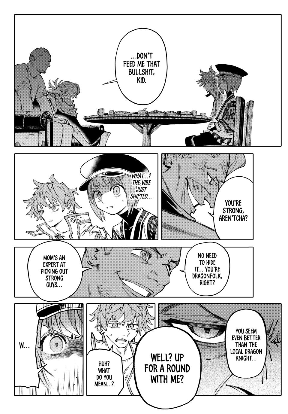 Galaxias Manga Chapter 3 page 12 - 'Cuz I'm a Kangaroo