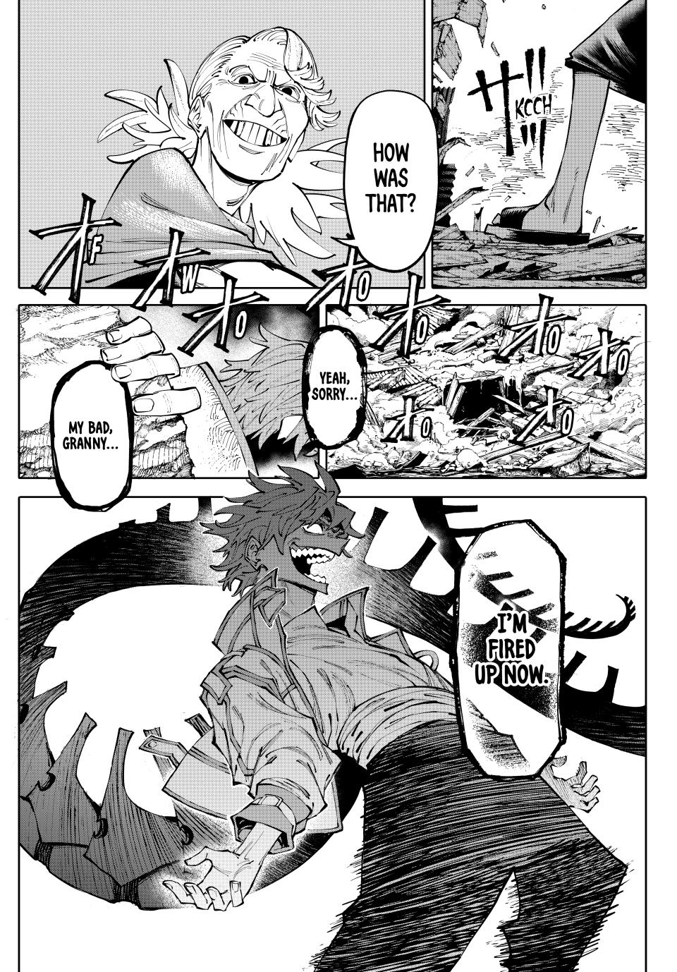 Galaxias Manga Chapter 3 page 15 - 'Cuz I'm a Kangaroo