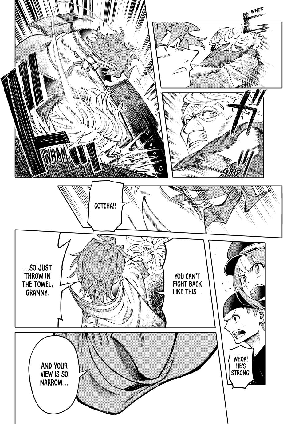 Galaxias Manga Chapter 3 page 18 - 'Cuz I'm a Kangaroo