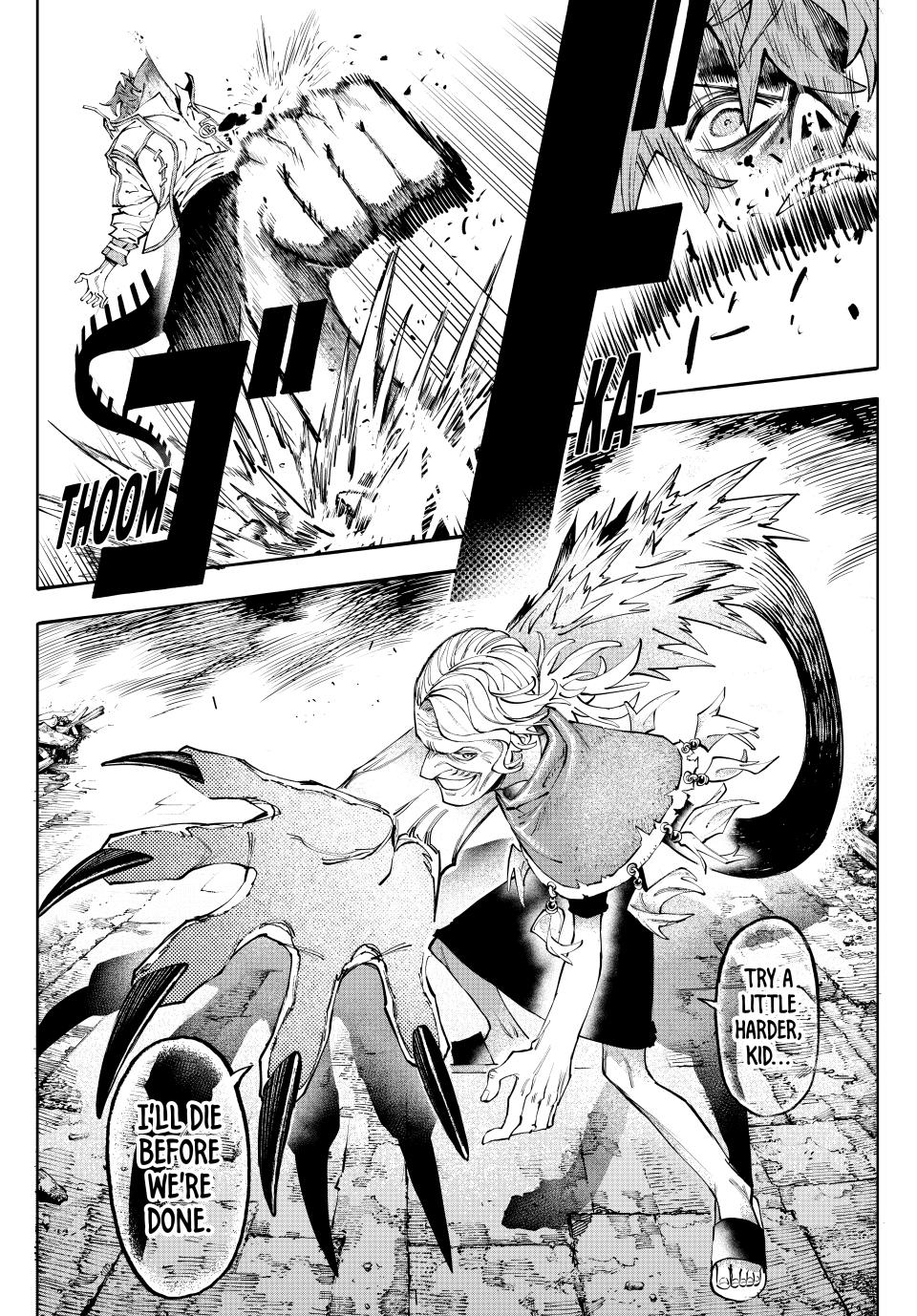 Galaxias Manga Chapter 3 page 19 - 'Cuz I'm a Kangaroo