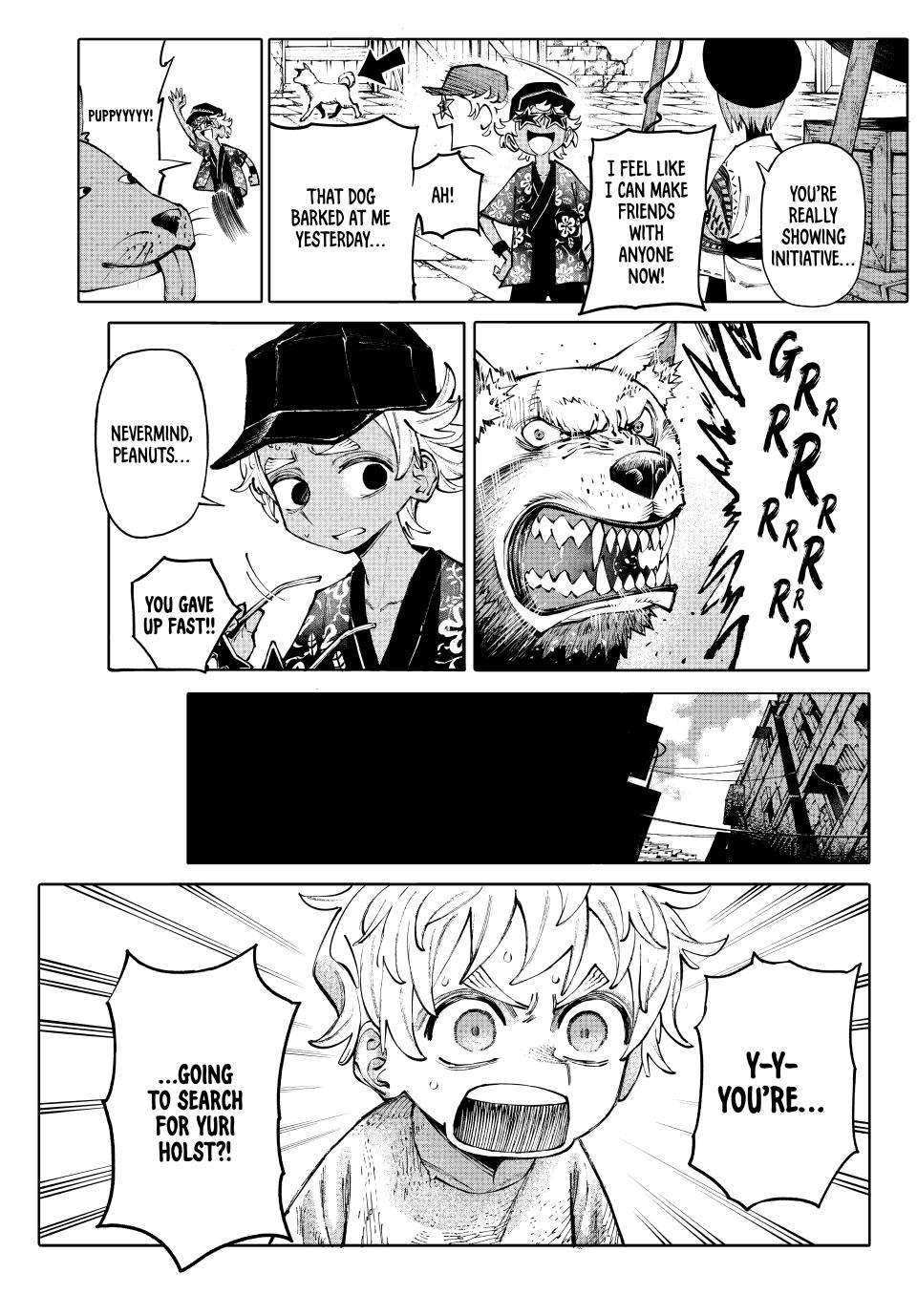 Galaxias Manga Chapter 3 page 3 - 'Cuz I'm a Kangaroo