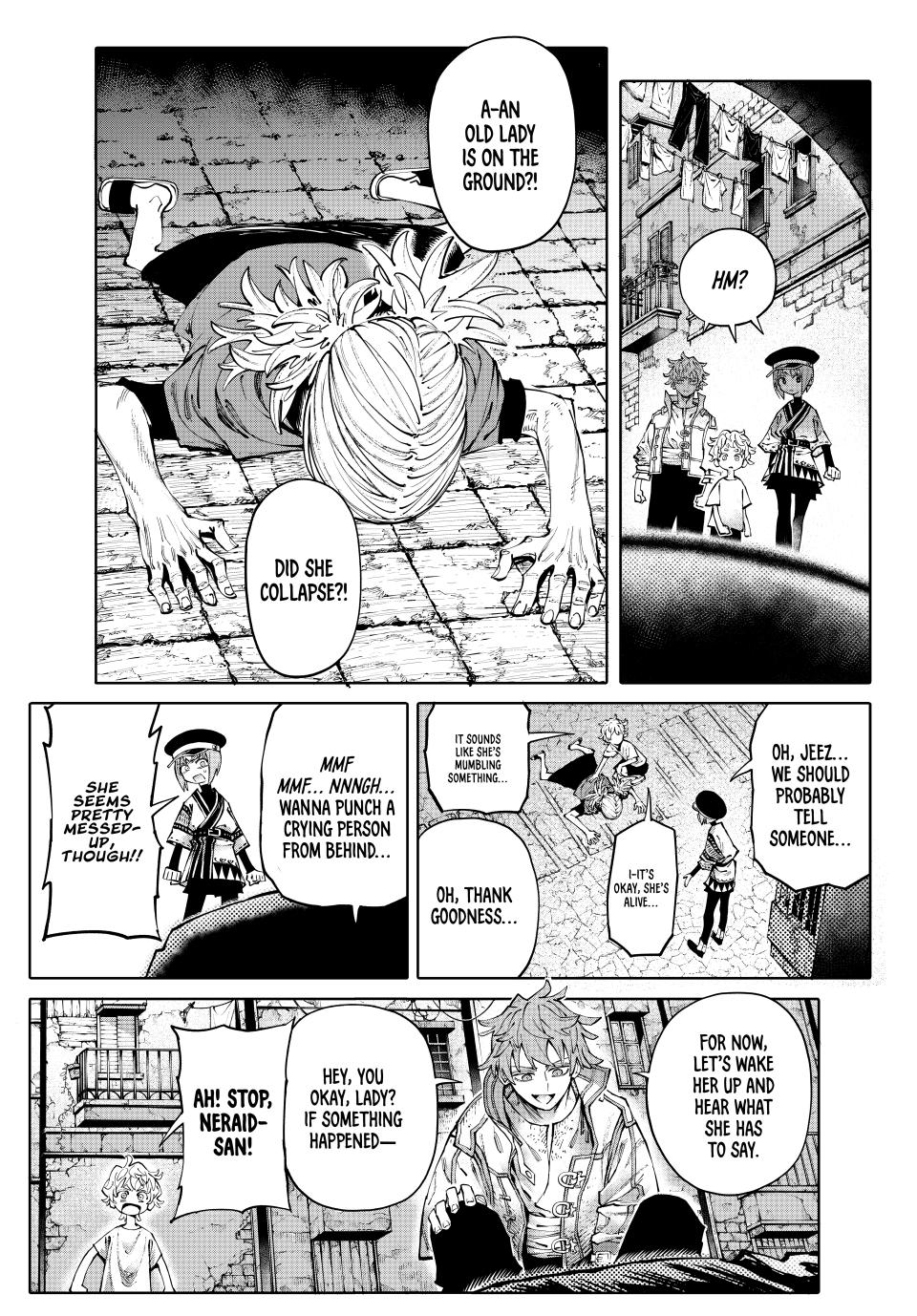 Galaxias Manga Chapter 3 page 5 - 'Cuz I'm a Kangaroo