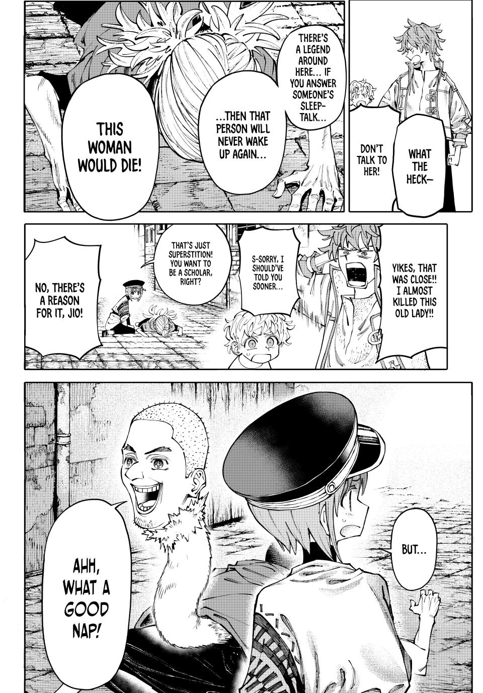 Galaxias Manga Chapter 3 page 6 - 'Cuz I'm a Kangaroo