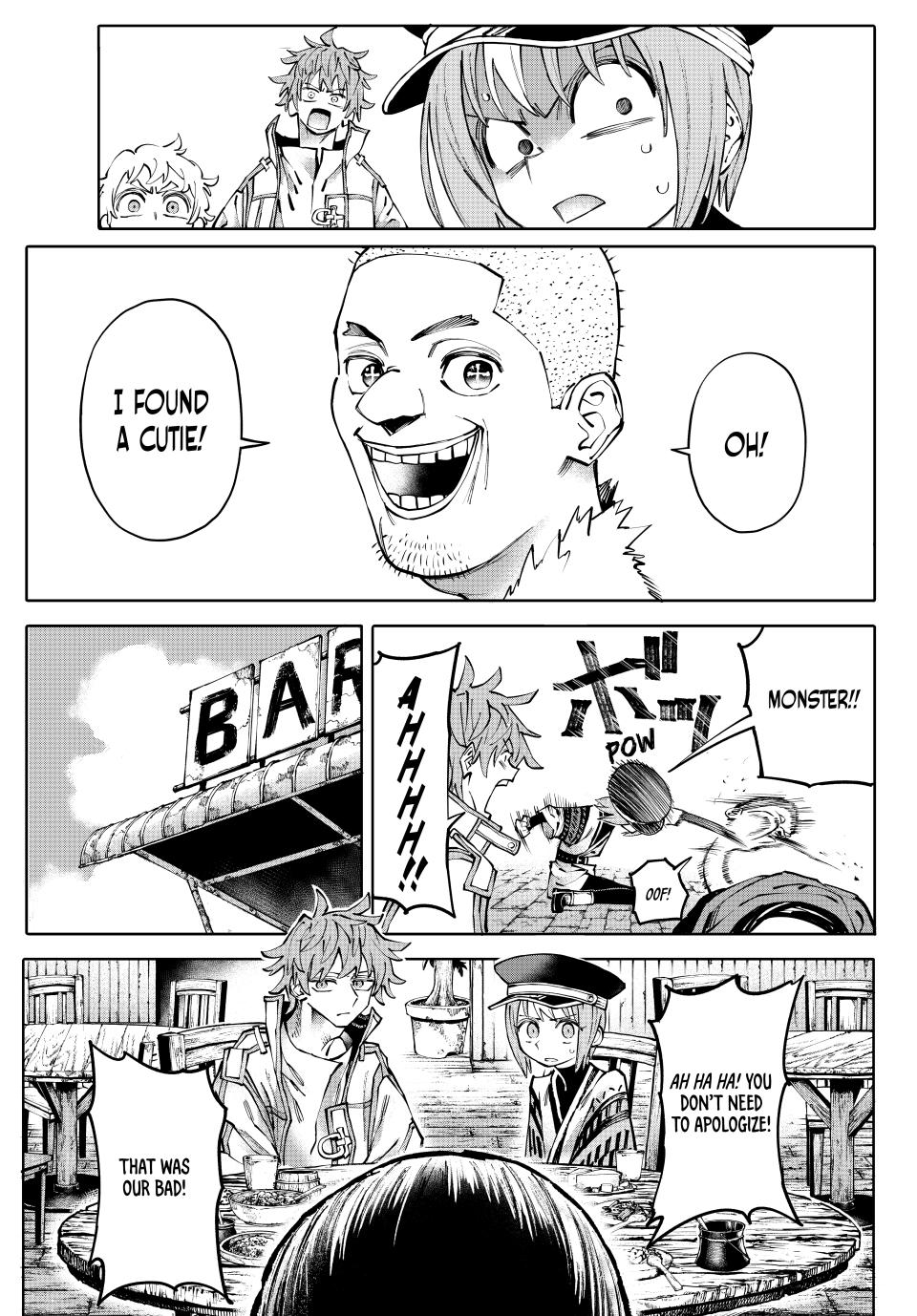 Galaxias Manga Chapter 3 page 7 - 'Cuz I'm a Kangaroo