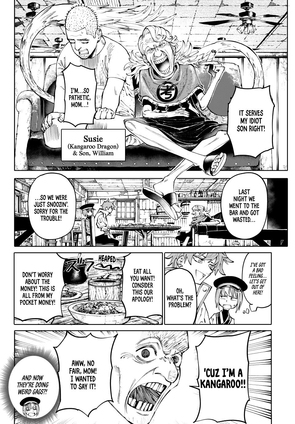 Galaxias Manga Chapter 3 page 8 - 'Cuz I'm a Kangaroo