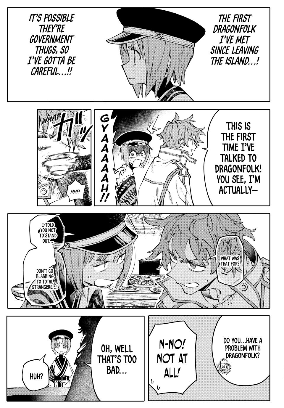 Galaxias Manga Chapter 3 page 9 - 'Cuz I'm a Kangaroo