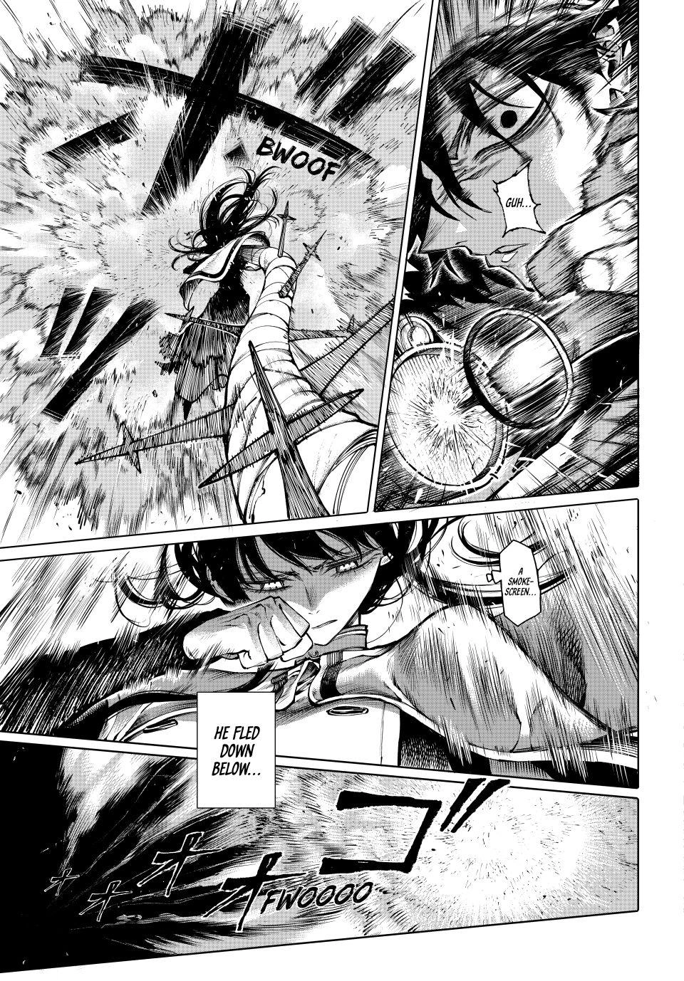 Galaxias Manga Chapter 34 page 11 - Schmidt Vs. Kerner