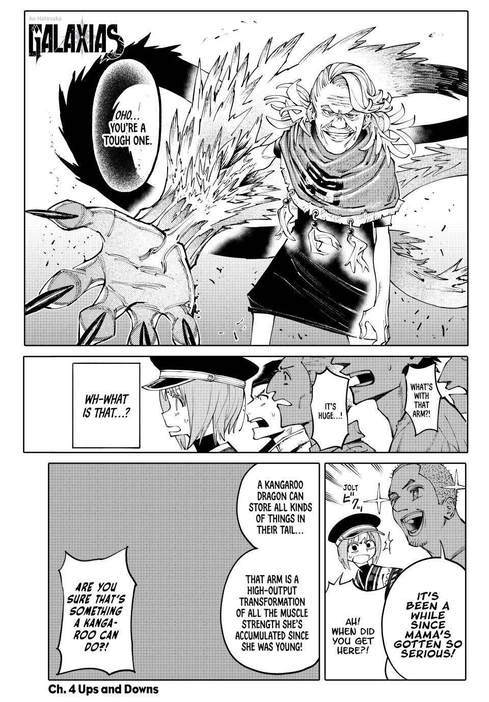 Galaxias Manga Chapter 4 page 1 - Ups and Downs